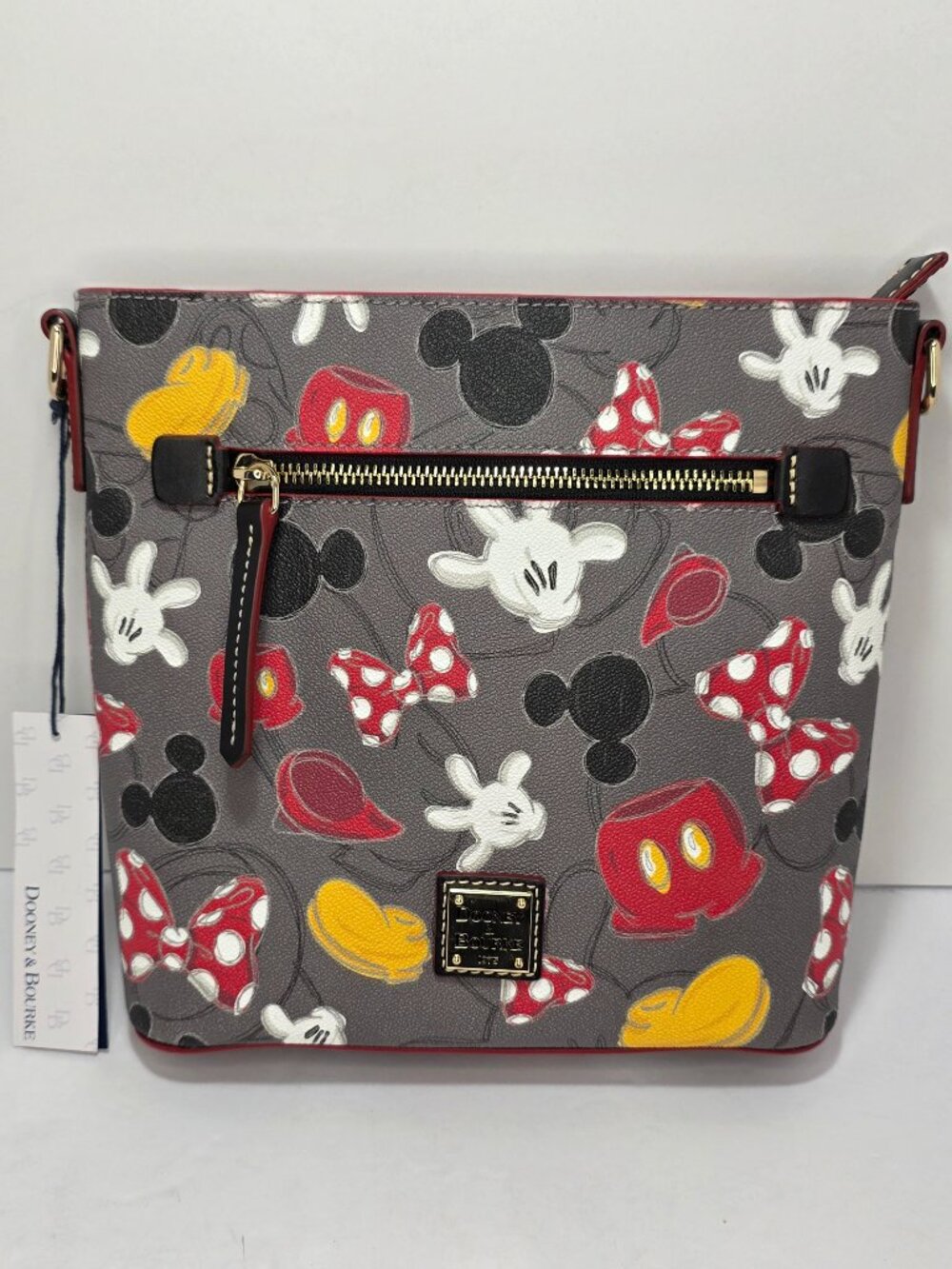 Dooney and Bourke 2024 Disney Best of Mickey Mania Body Parts Crossbody